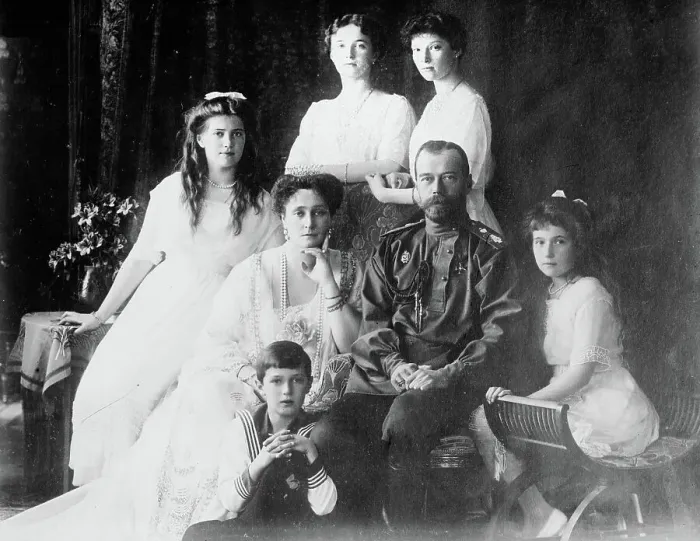 Framed Print : Russian Royal Family, 1914. Creator: Bain News Service Framed Print : Russian Royal Family, 1914. Creator: Bain News Service