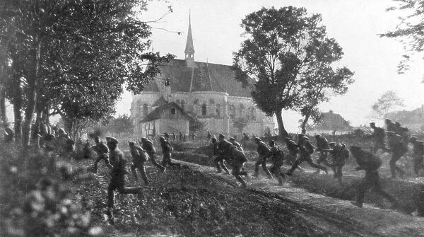 Russian troops retreating in disarray, Ternopil, Ukraine, First World War, 1 July 1917