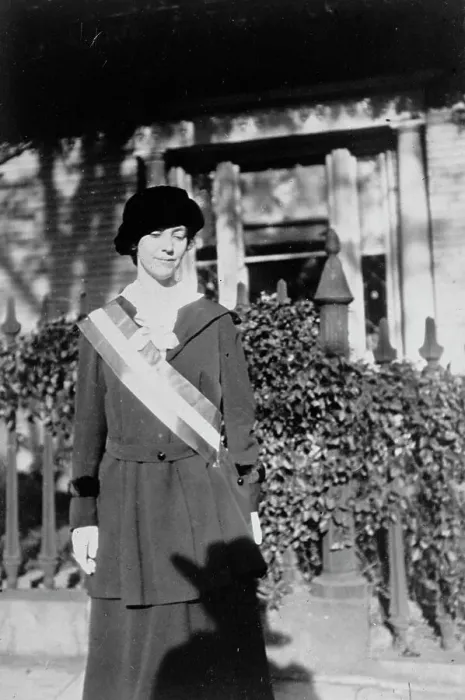 Framed Print : Ruth Crocker, Suffragist, 1917. Creator: Unknown Framed Print : Ruth Crocker, Suffragist, 1917. Creator: Unknown
