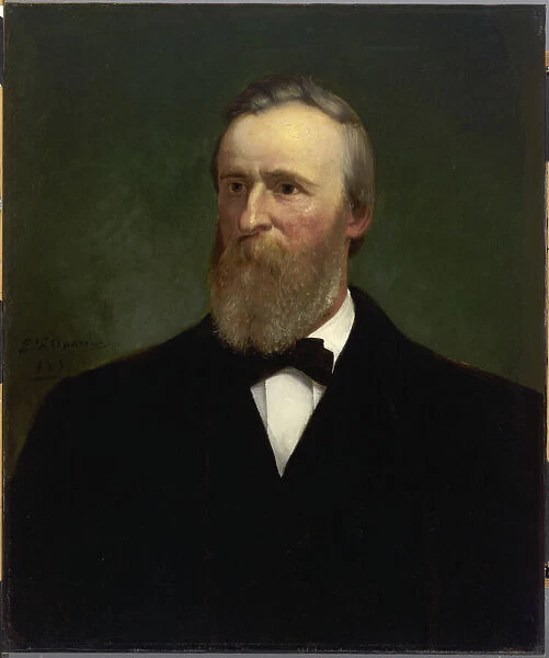 Rutherford B. Hayes, 1881. Creator: Eliphalet Frazer Andrews