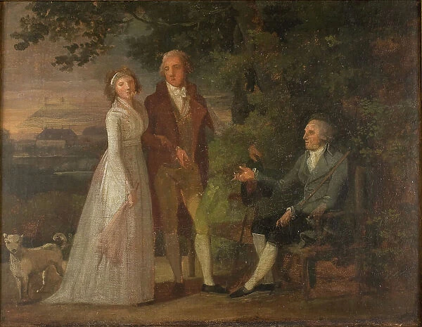 The Ryberg Family, 1793-1797. Creator: Jens Juel