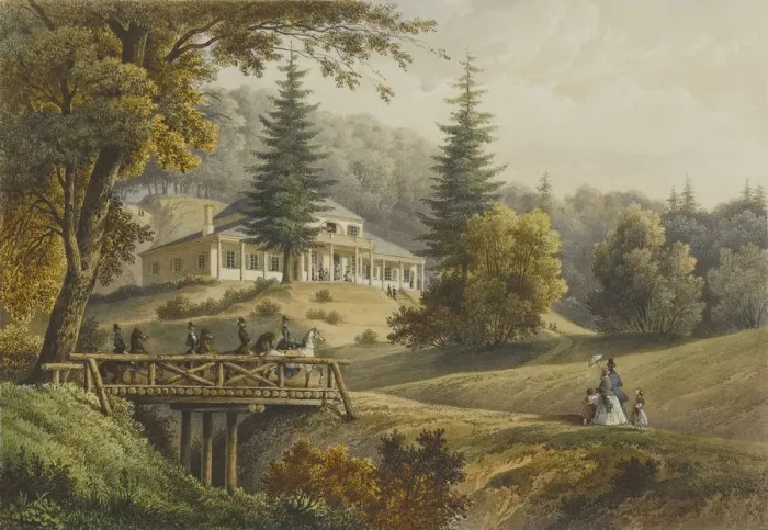 Framed Print : Rybiszki near Vilnius, 1847-1852 Framed Print : Rybiszki near Vilnius, 1847-1852