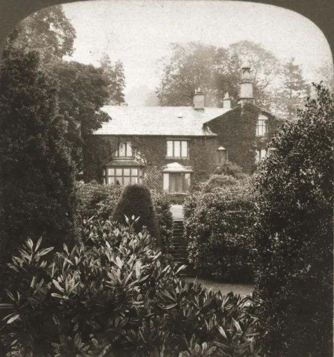 Framed Print : Rydal Mount, William Wordsworths home, Lake District, Engalnd, 1903. Creator: Works Framed Print : Rydal Mount, William Wordsworths home, Lake District, Engalnd, 1903. Creator: Works