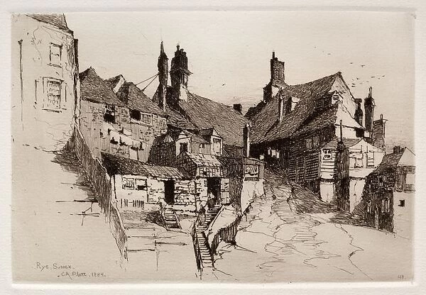 Rye, Sussex, England, 1884. Creator: Charles Adams Platt (American, 1861-1933)
