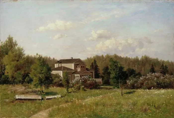 Framed Print : Rytty Manor, 1895. Creator: Hjalmar Munsterhjelm Framed Print : Rytty Manor, 1895. Creator: Hjalmar Munsterhjelm