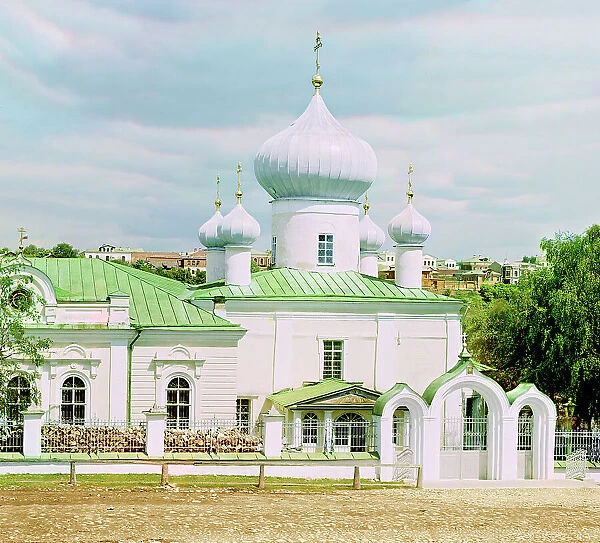Rzhev: Church of the Transfiguration of the Savior, 1910. Creator: Sergey Mikhaylovich Prokudin-Gorsky