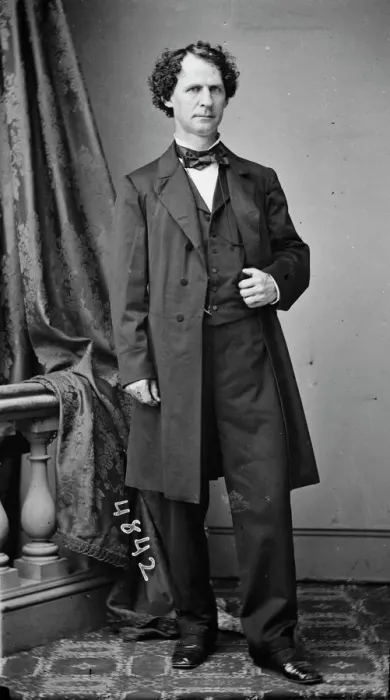 Framed Print : S. A. Corey, between 1855 and 1865. Creator: Unknown Framed Print : S. A. Corey, between 1855 and 1865. Creator: Unknown