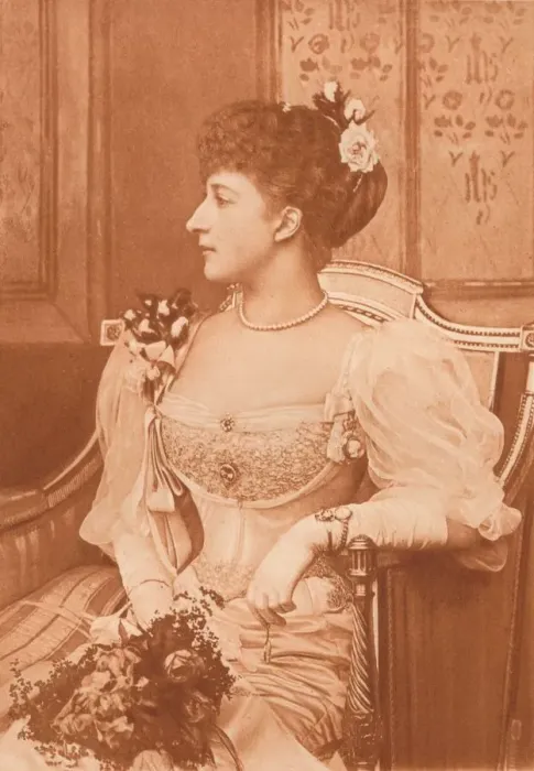 Framed Print : S. A. R. la Princesse Maud de Galles, c1900. Creator: Paul Dujardin Framed Print : S. A. R. la Princesse Maud de Galles, c1900. Creator: Paul Dujardin