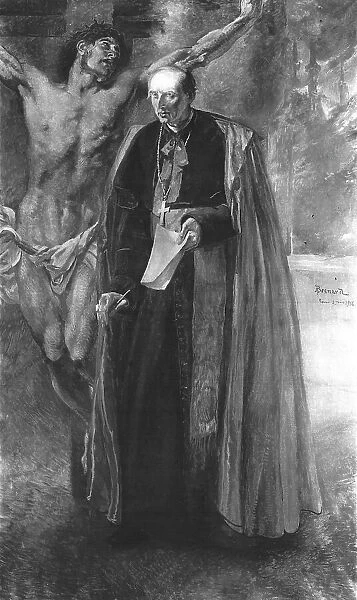 S. Em. Le Cardinal Mercier; Archeveque de Malines. Primat de Belgique, 1916. Creator: Paul Albert Besnard