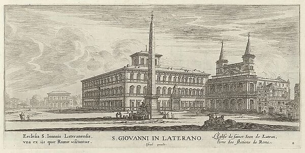 S. Giovanni in Laterano, 1640-1660. Creator: Israel Silvestre