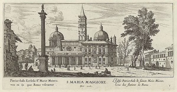 S. Maria Maggiore, 1640-1660. Creator: Israel Silvestre