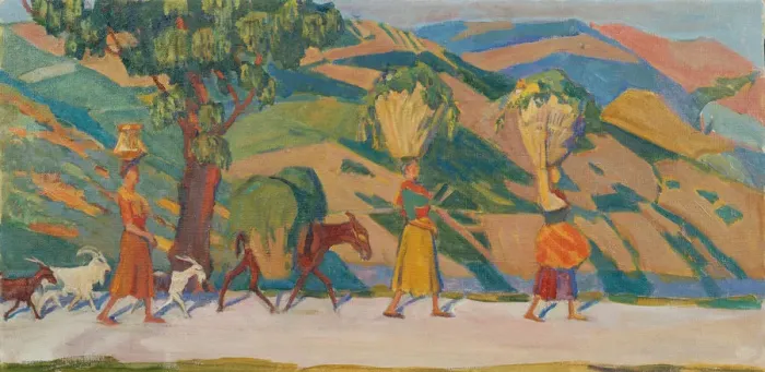 Framed Print : The Sabine Hills, 1909-1912. Artist: Ulyanov, Nikolai Pavlovich (1875-1949) Framed Print : The Sabine Hills, 1909-1912. Artist: Ulyanov, Nikolai Pavlovich (1875-1949)