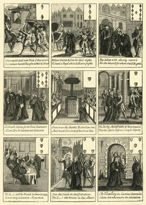 Framed Print : Sacheverell Cards, (c1872). Creator: Unknown Framed Print : Sacheverell Cards, (c1872). Creator: Unknown