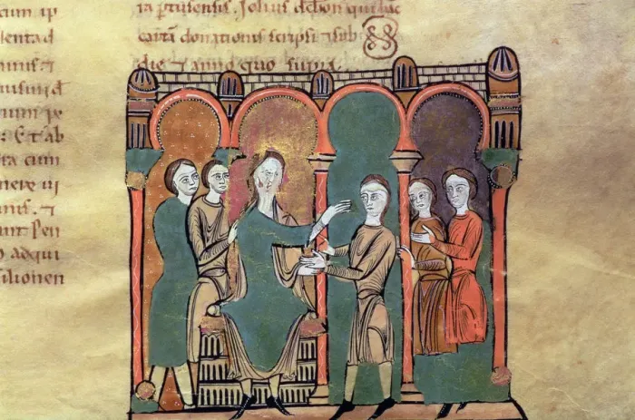 Framed Print : Sacramental Witness of Count Bernat I of Besalu the Tallaferro (? 970 - 1020) Framed Print : Sacramental Witness of Count Bernat I of Besalu the Tallaferro (? 970 - 1020)