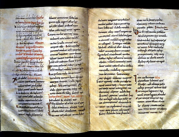 Sacramentary of Vic, manuscript on parchment dated August 31, 1038 and made, following