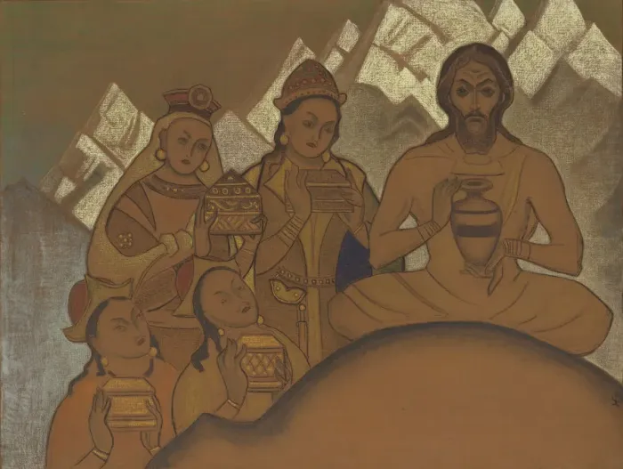 Framed Print : The Sacred Gift. From the series Sikkim Framed Print : The Sacred Gift. From the series Sikkim