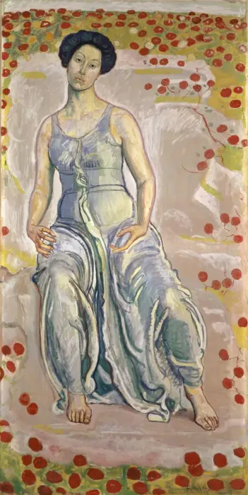 Framed Print : Sacred Hour, 1910. Creator: Hodler, Ferdinand (1853-1918) Framed Print : Sacred Hour, 1910. Creator: Hodler, Ferdinand (1853-1918)