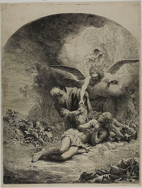 The Sacrifice of Abraham, 1642 / 51. Creator: Ferdinand Bol