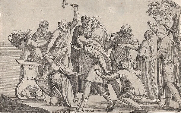 Sacrifice of Iphigenia, 1607-61. Creator: Pierre Biard