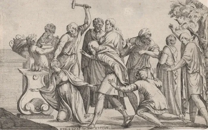 Framed Print : Sacrifice of Iphigenia, 1607-61. Creator: Pierre Biard Framed Print : Sacrifice of Iphigenia, 1607-61. Creator: Pierre Biard