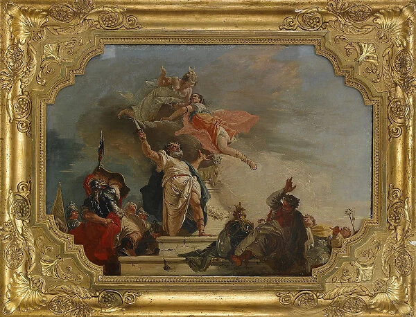 The Sacrifice of Iphigenia, 18th century. Artist: Fontebasso, Francesco (1709-1769)