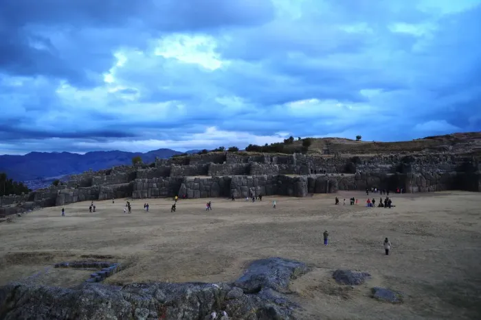 Framed Print : Sacsahuaman Fortress, Cusco, Peru, 2015. Creator: Luis Rosendo Framed Print : Sacsahuaman Fortress, Cusco, Peru, 2015. Creator: Luis Rosendo