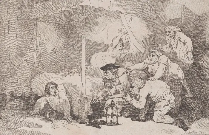 Framed Print : The Sad Discovery of the Graceless Apprentice, November 30, 1785. November 30, 1785 Framed Print : The Sad Discovery of the Graceless Apprentice, November 30, 1785. November 30, 1785