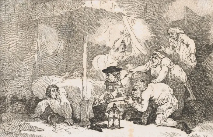 Framed Print : The Sad Discovery of the Graceless Apprentice, November 30, 1785. November 30, 1785 Framed Print : The Sad Discovery of the Graceless Apprentice, November 30, 1785. November 30, 1785