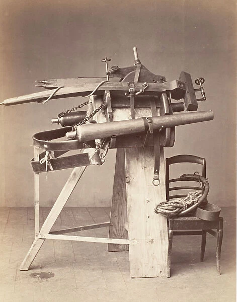 Saddle Mounted Cannon, 1860s. Creator: Unknown