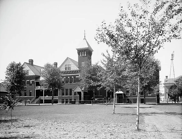 Saginaw General Hospital, Saginaw, Mich. between 1900 and 1910. Creator: Unknown
