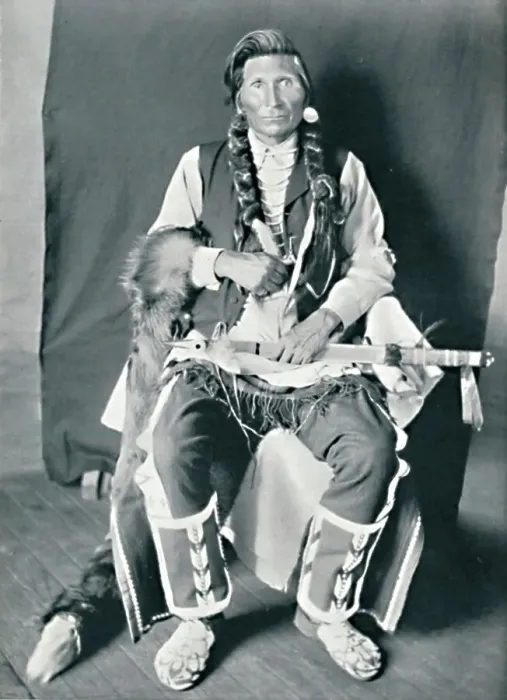 Framed Print : A Sahaptin Indian, 1912. Artist: Robert Wilson Shufeldt Framed Print : A Sahaptin Indian, 1912. Artist: Robert Wilson Shufeldt