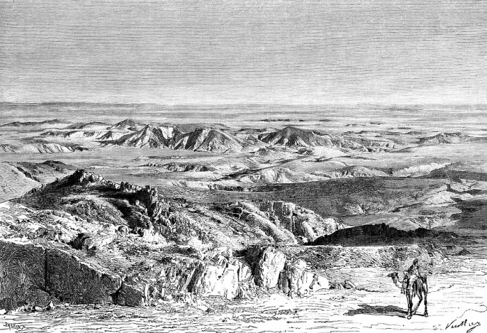 Framed Print : The Sahara Desert, North Africa, 1895. Artist: Barbant Framed Print : The Sahara Desert, North Africa, 1895. Artist: Barbant