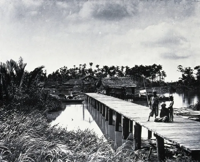 Framed Print : Saigon, Cochin China (Vietnam), 1981 (from a negative of 1867). Creator: John Thomson