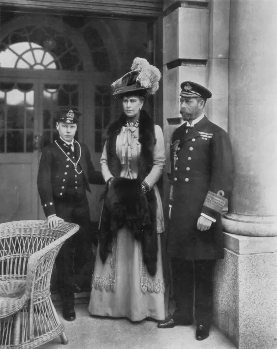 Framed Print : Our Sailor King, His Consort, and the Sailor Heir to the Throne, 1910. Artist: Dinham Framed Print : Our Sailor King, His Consort, and the Sailor Heir to the Throne, 1910. Artist: Dinham
