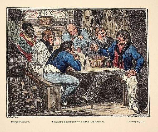 A Sailors Description of a Chase and Capture, 1822
