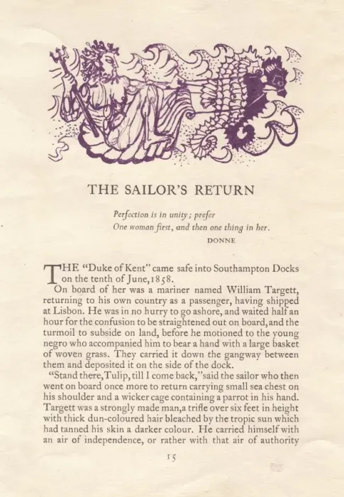 Framed Print : The Sailors Return, 1952. Creator: Shirley Markham Framed Print : The Sailors Return, 1952. Creator: Shirley Markham