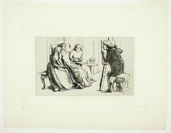 Saint Agnes of Intercession, 1850. Creator: John Everett Millais