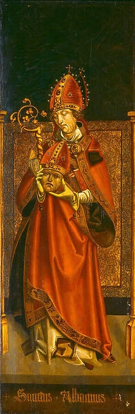 Saint Alban of Mainz, c. 1500  /  1525. Creator: Unknown