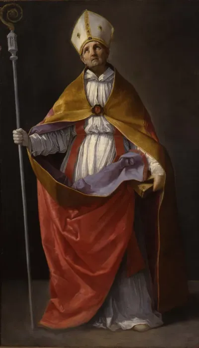 Framed Print : Saint Andrea Corsini, ca 1637-1640. Creator: Reni, Guido (1575-1642) Framed Print : Saint Andrea Corsini, ca 1637-1640. Creator: Reni, Guido (1575-1642)