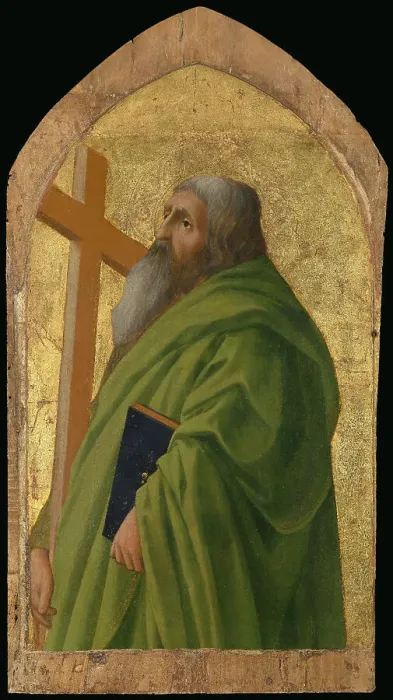 Framed Print : Saint Andrew, 1426. Creator: Masaccio Tommaso Framed Print : Saint Andrew, 1426. Creator: Masaccio Tommaso