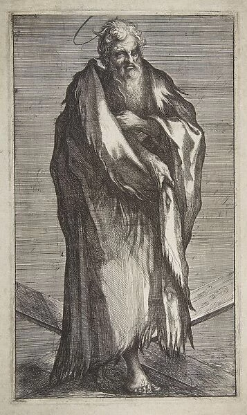 Saint Andrew, 1595-1616. Creator: Jacques Bellange