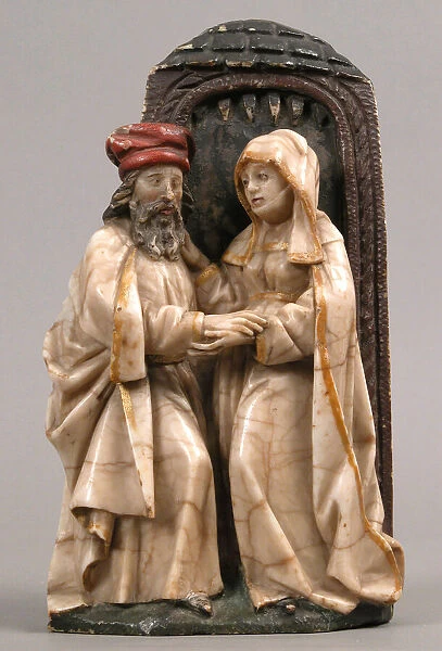 Saint Anna and Saint Joachim, German, ca. 1430-50. Creator: Unknown