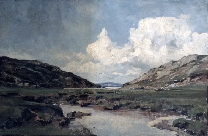 Framed Print : Saint-Anne-la-Palud, 1863. Artist: Emmanuel Lansyer Framed Print : Saint-Anne-la-Palud, 1863. Artist: Emmanuel Lansyer
