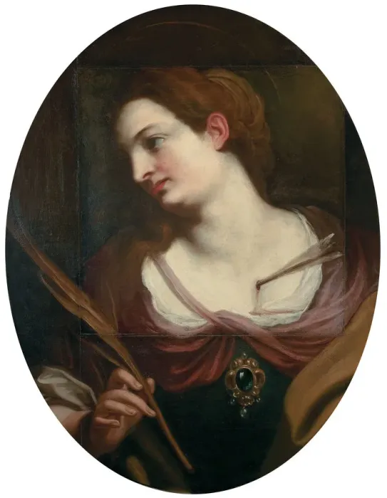 Framed Print : Saint Barbara Framed Print : Saint Barbara