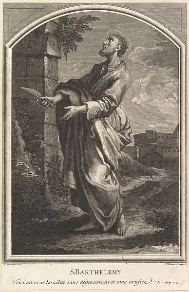 Saint Barthelemy, 1726. Creator: Etienne Brion