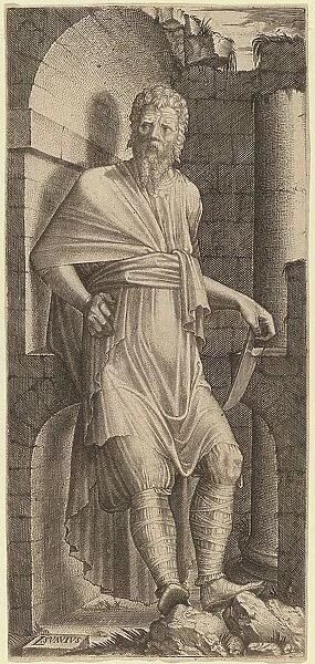 Saint Bartholomew, c. 1548. Creator: Lambert Suavius