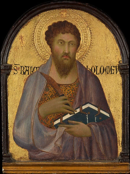 Saint Bartholomew, ca. 1317-19. Creator: Workshop of Simone Martini