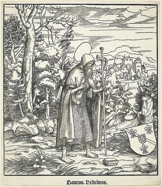 Saint Bilhelmus, 1516 / 1518. Creator: Leonhard Beck