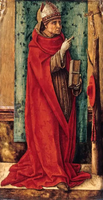 Framed Print : Saint Bonaventure, c. 1490. Artist: Crivelli, Carlo (c. 1435-c. 1495) Framed Print : Saint Bonaventure, c. 1490. Artist: Crivelli, Carlo (c. 1435-c. 1495)