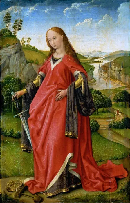 Framed Print : Saint Catherine Framed Print : Saint Catherine